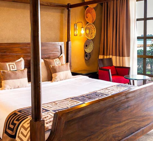 speke resort munyonyo -deluxe bedroom
