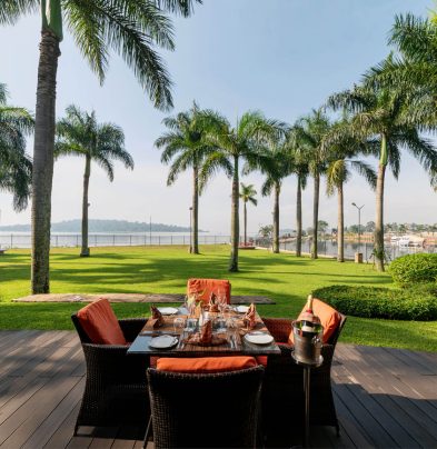 Speke resort Munyonyo -presidential suite bedroom